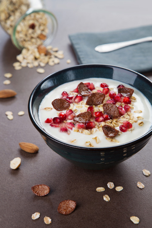 Frühstückscerealien - Schoko+Granatapfel